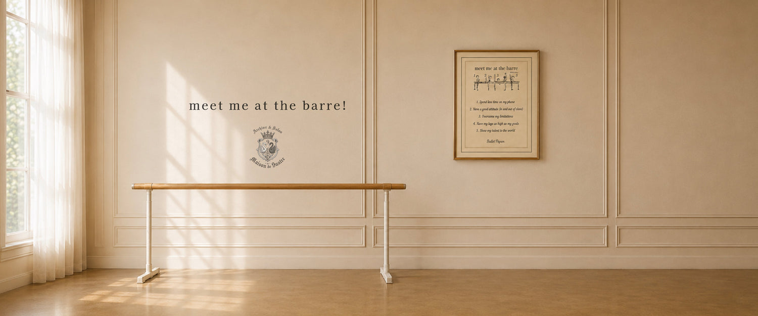 Ballet Papier「meet me at the barre!」— 3つの投稿からひらく、デッドストックTシャツの物語