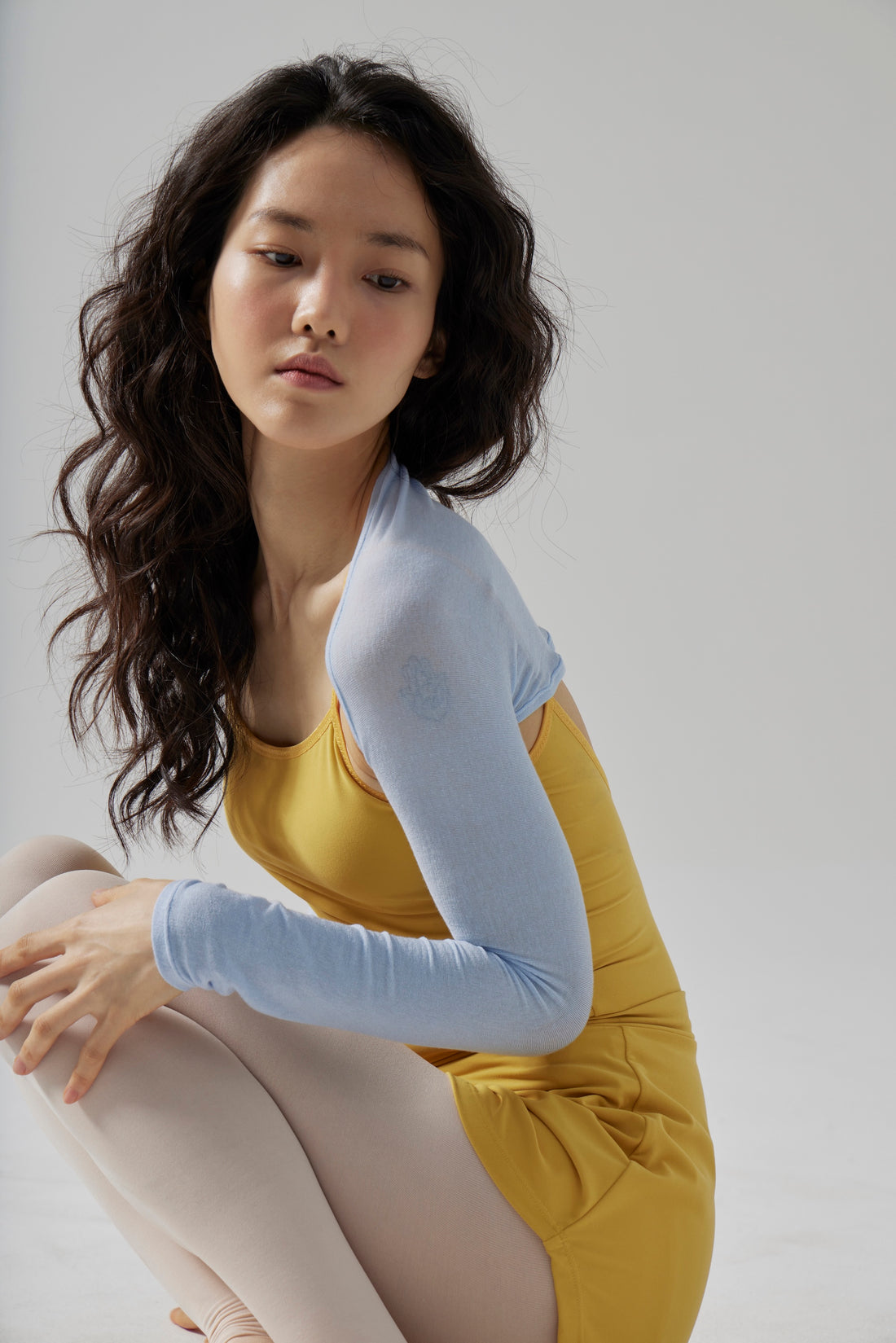 TENCEL™ ARMWARMER | Blue lavender