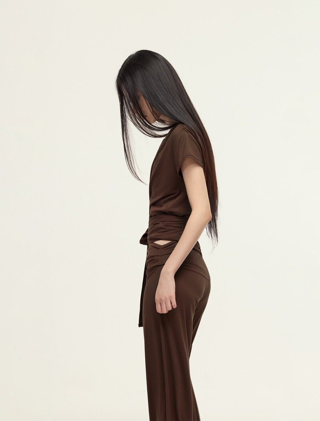 ［予約アイテム］SecondSkin SilkSoft™ Stola Curve-Draped Long Pants x 3色