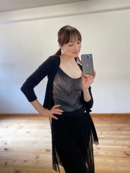 MODAL® WRAPPED TOP | Black