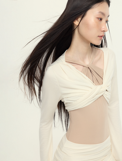 ［予約アイテム］SecondSkin SilkSoft™ Stola Drape Easy-Hold Two-Way Long Sleeve x 3色