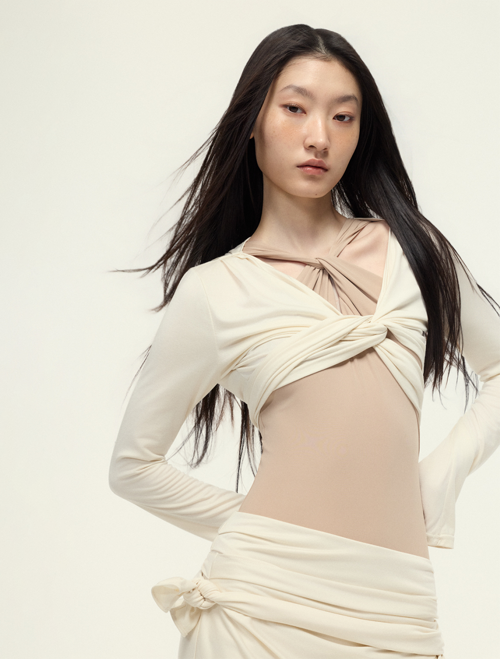 ［予約アイテム］SecondSkin SilkSoft™ Stola Drape Easy-Hold Two-Way Long Sleeve x 3色