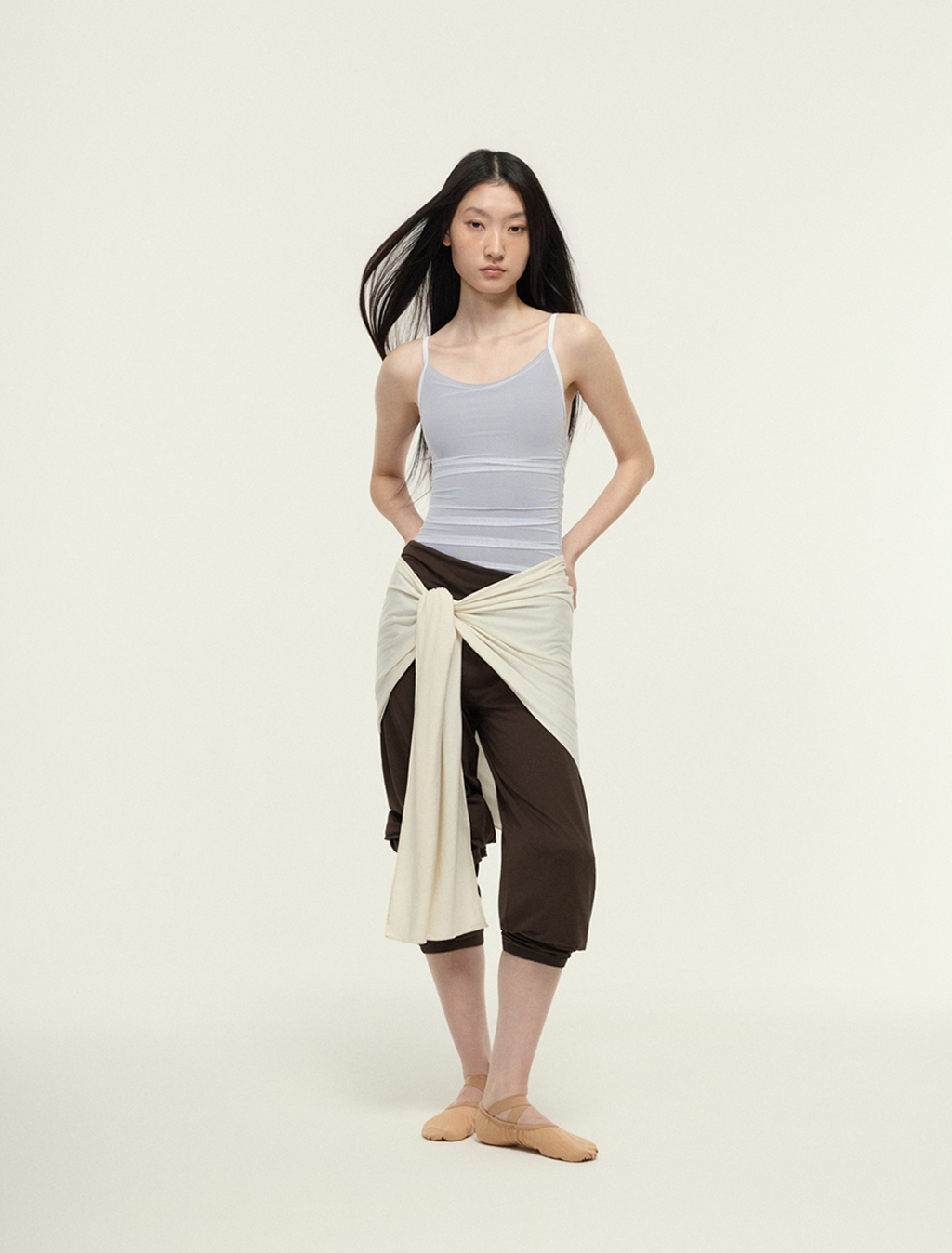 ［予約アイテム］SecondSkin SilkSoft™ Stola Curve-Draped Wrap Skirt x 3色