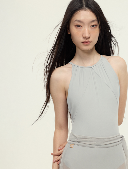 ［予約アイテム］SecondSkin Draped Waterfall Halter LT x 2色
