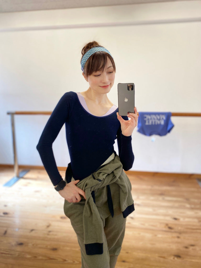 TENCEL™ LEOTARD | DARK NAVY