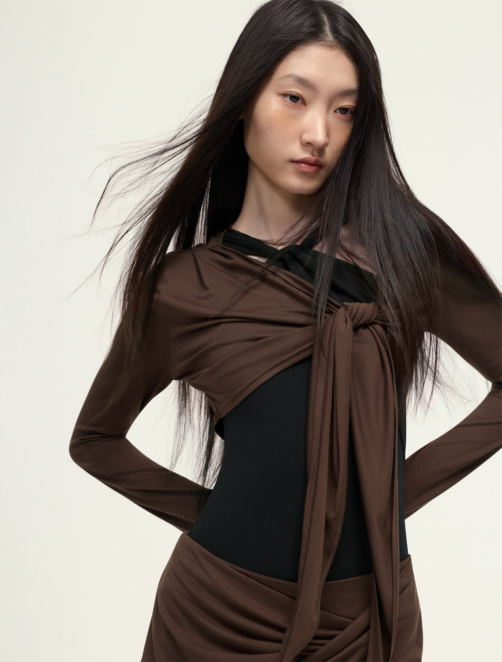 ［予約アイテム］SecondSkin SilkSoft™ Stola Drape Easy-Hold Two-Way Long Sleeve x 3色