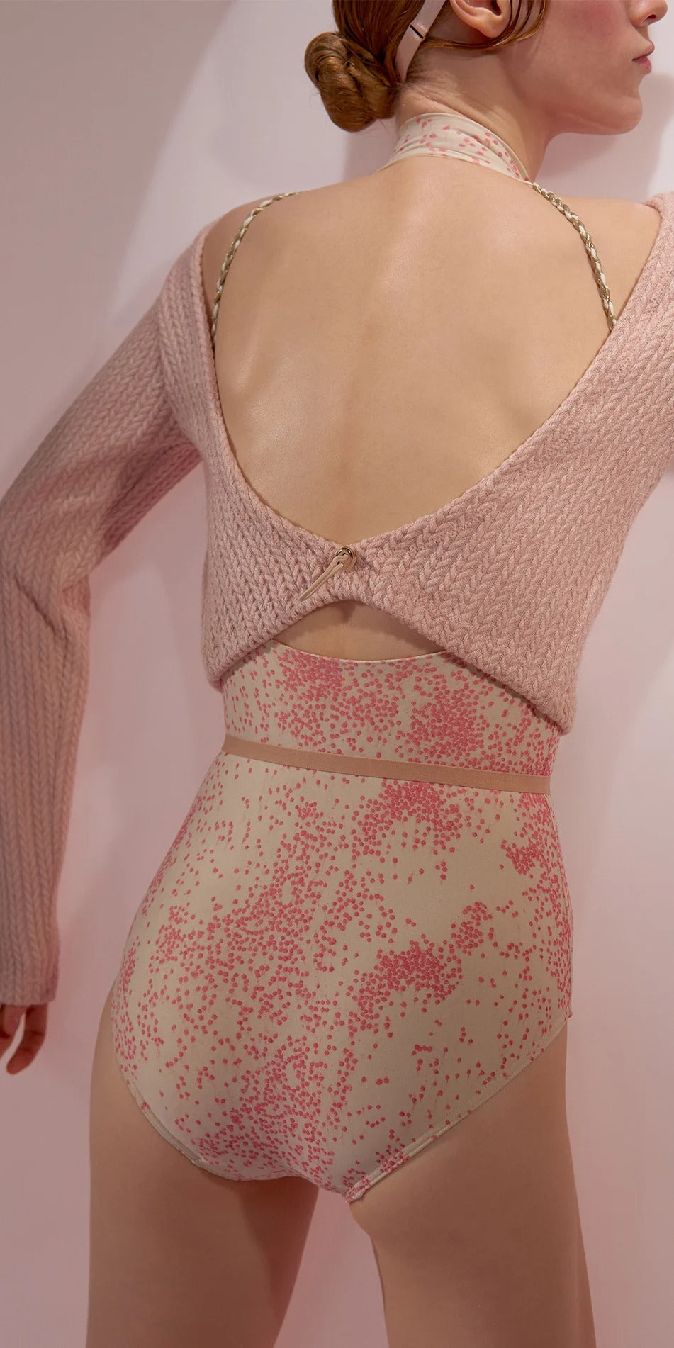 ［予約アイテム］BUTTERZOPF – backless top – baby blush