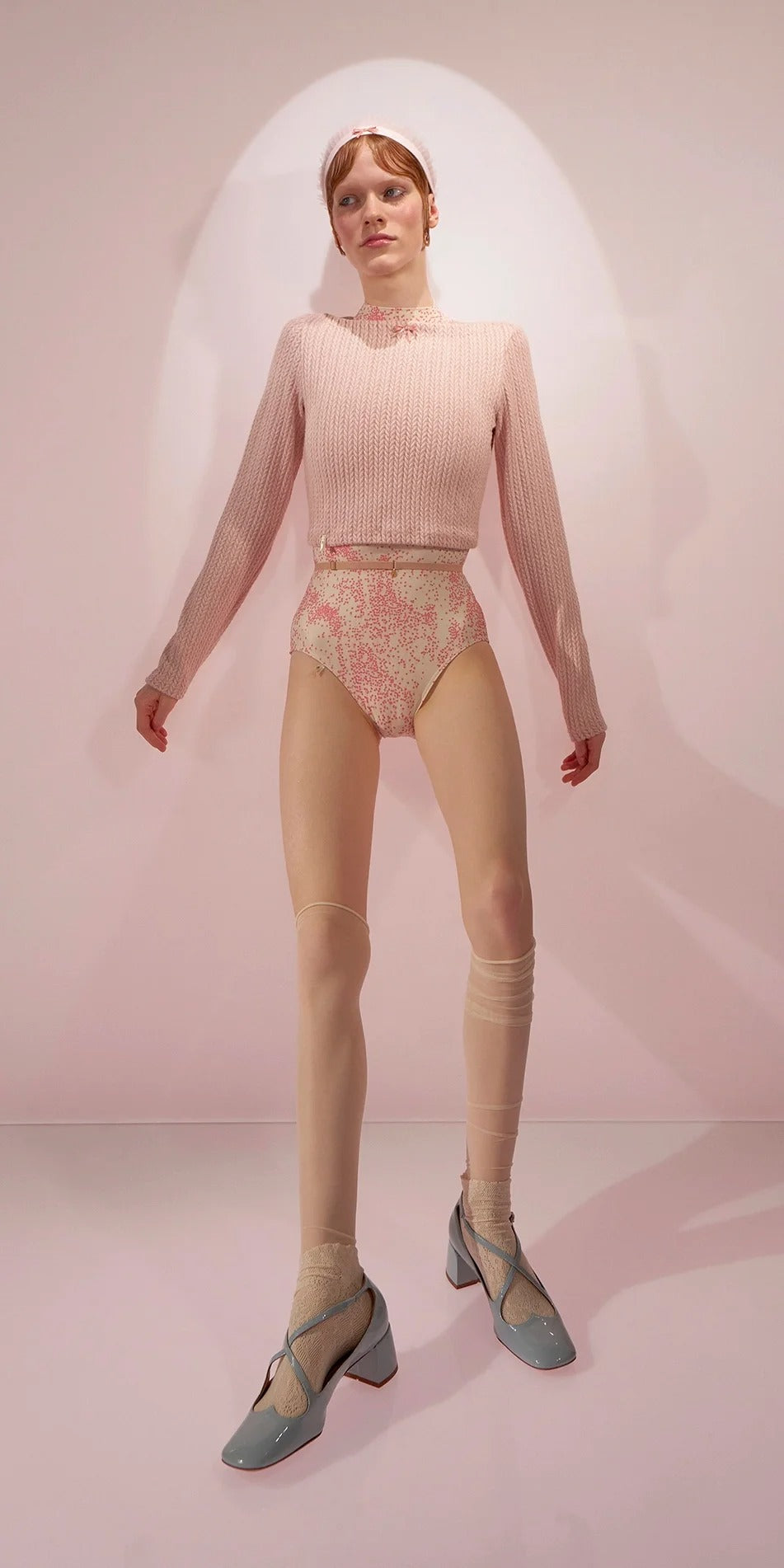 ［予約アイテム］BUTTERZOPF – backless top – baby blush