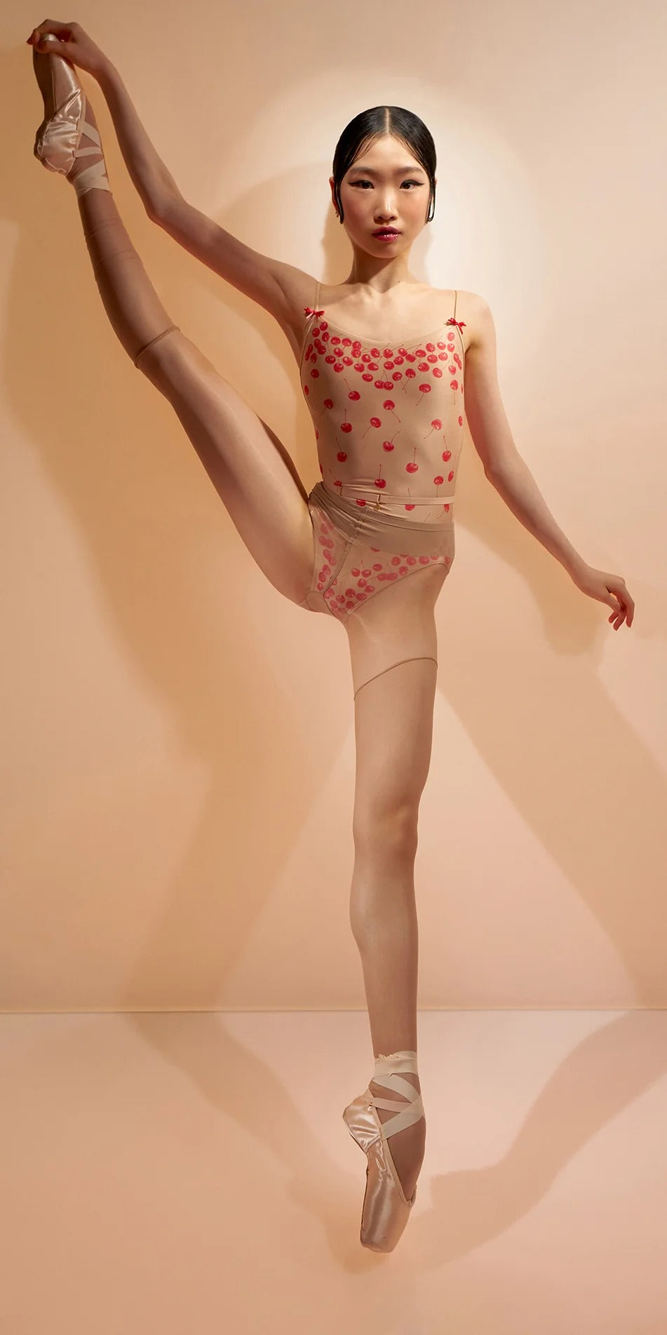 ［予約アイテム］CHERRY VALENTINE – camisole leotard – cherry valentine