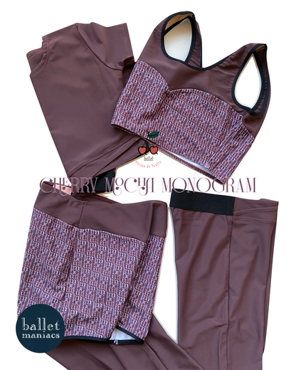 Top | Cherry mocha Monogram