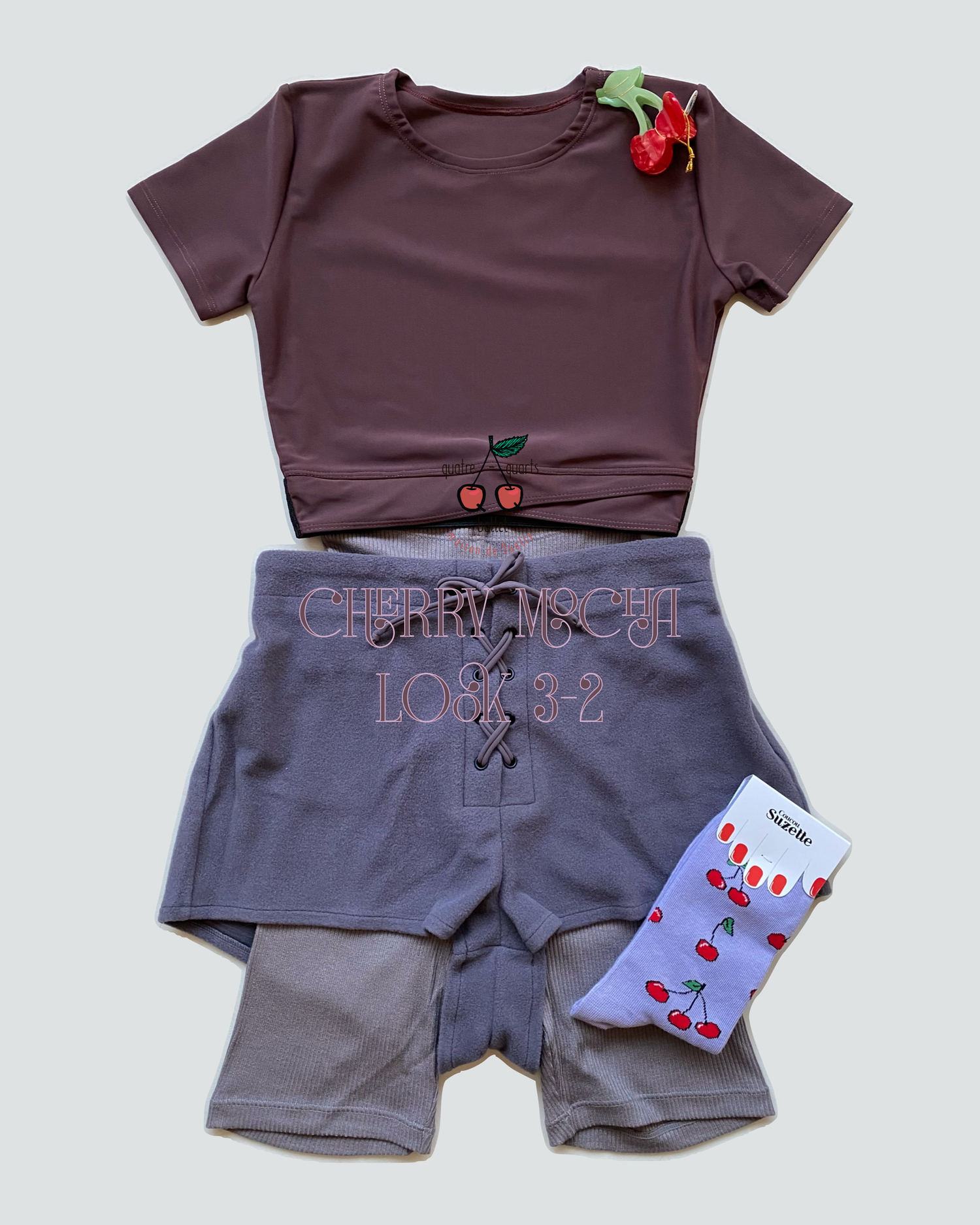 CREORA® SHORT | FLEECE GREY