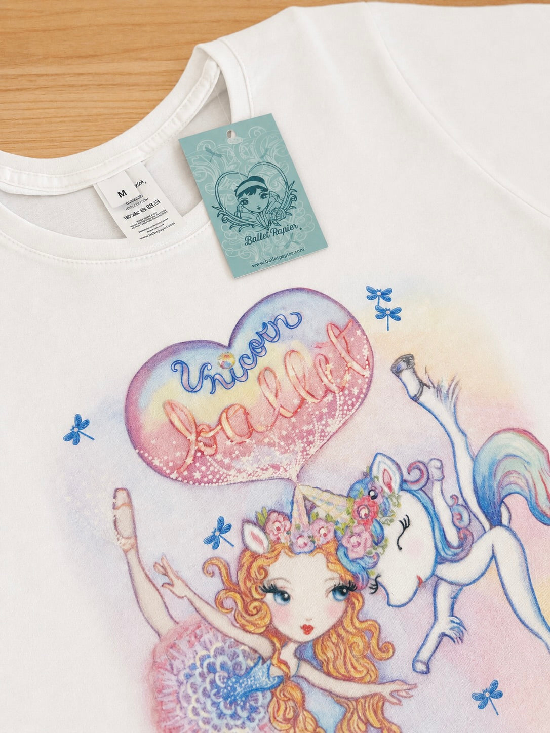 T-shirt | Ballerina and Unicorn — deadstock