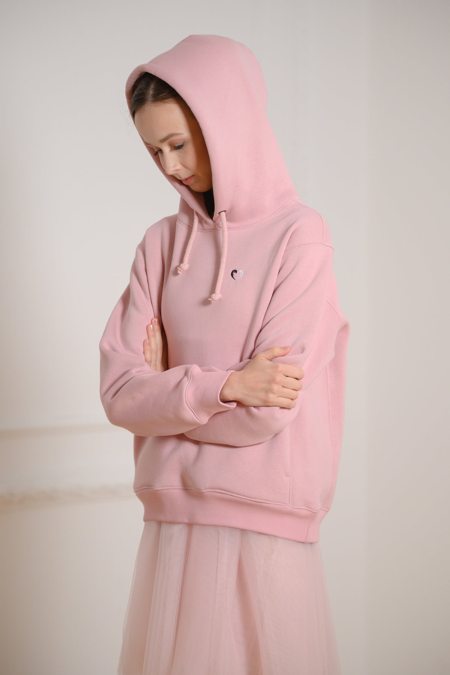 Love sign hoodie