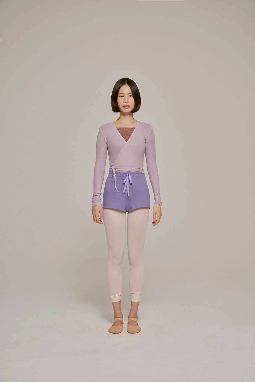 ORGANIC COTTON SHORT | DARK LAVENDER