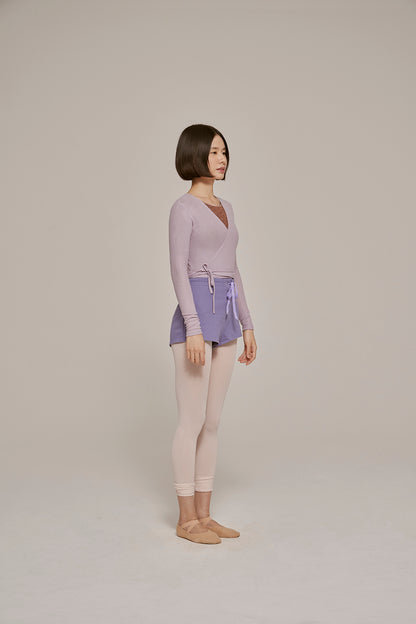 ORGANIC COTTON SHORT | DARK LAVENDER