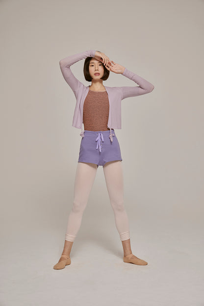 ORGANIC COTTON SHORT | DARK LAVENDER