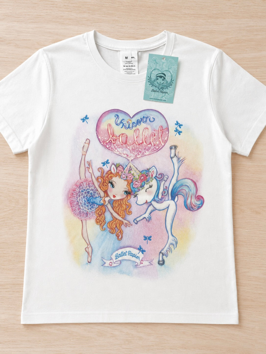 T-shirt | Ballerina and Unicorn — deadstock