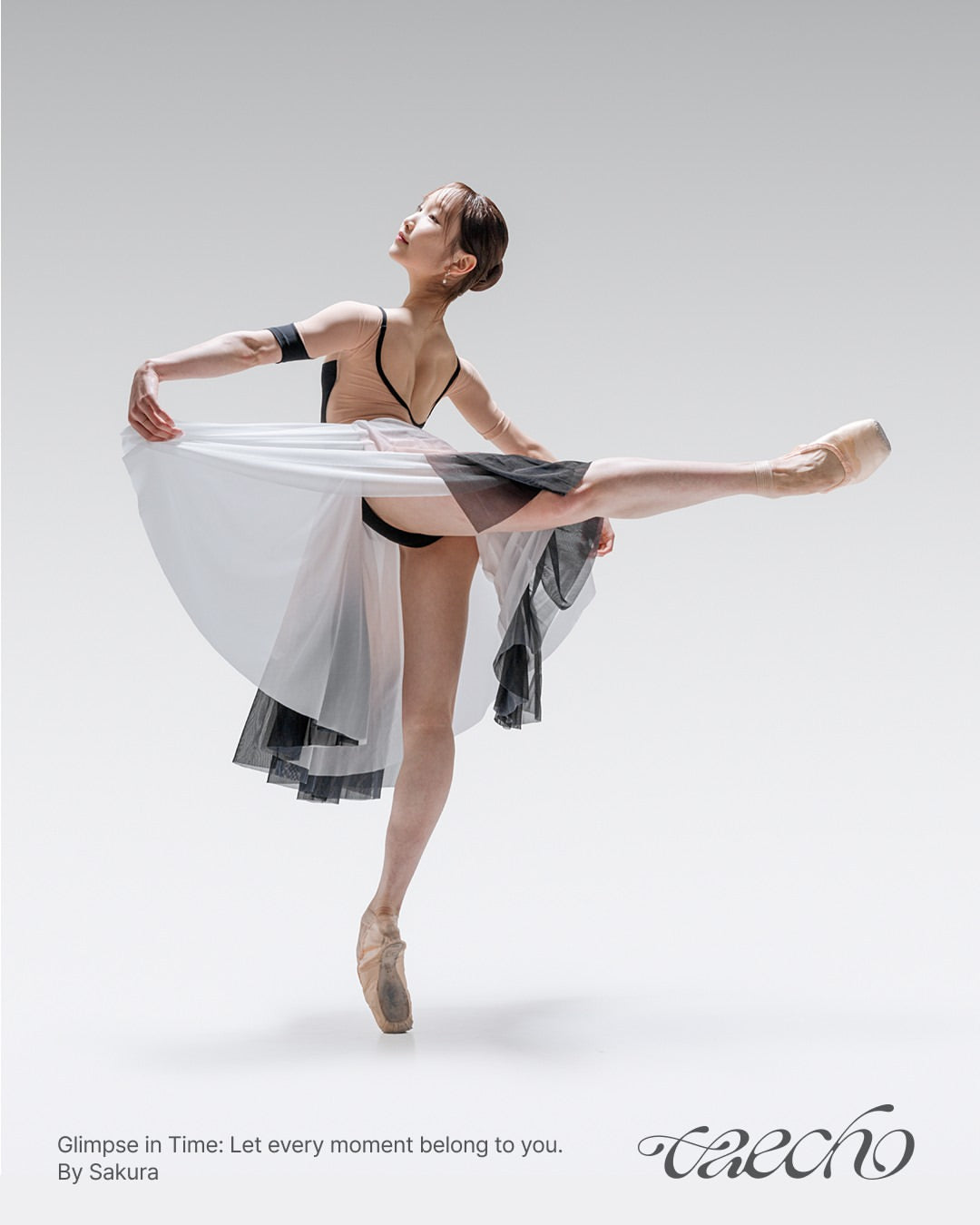 ［予約アイテム］Flow™ Blooming Max Rehearsal Skirt | Odile