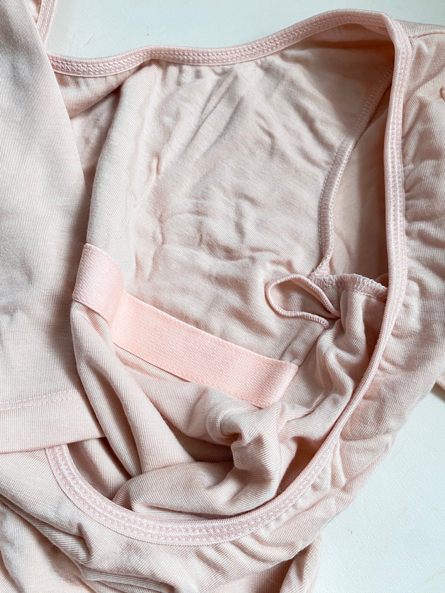 TENCEL™ Sleeved leotard | Ballet Pink