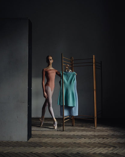 Dream Leotard by Kristina Kretova | Dusty peach