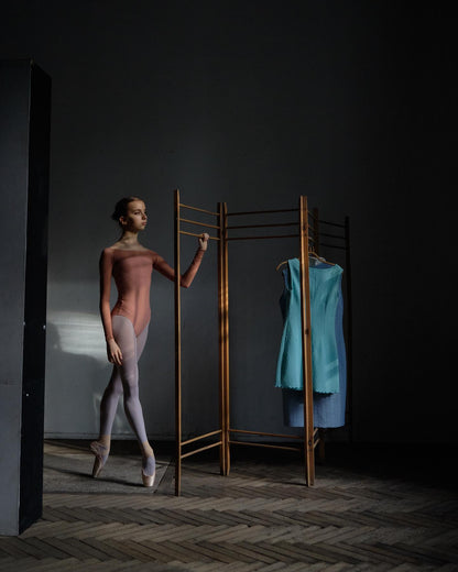 Dream Leotard by Kristina Kretova | Dusty peach