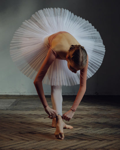 Dream Leotard by Kristina Kretova | Dusty peach