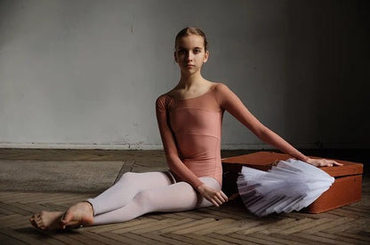 Dream Leotard by Kristina Kretova | Dusty peach