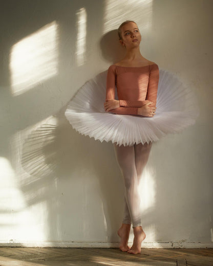 Dream Leotard by Kristina Kretova | Dusty peach