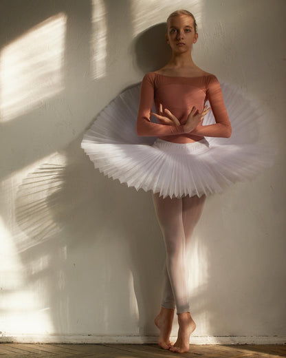 Dream Leotard by Kristina Kretova | Dusty peach