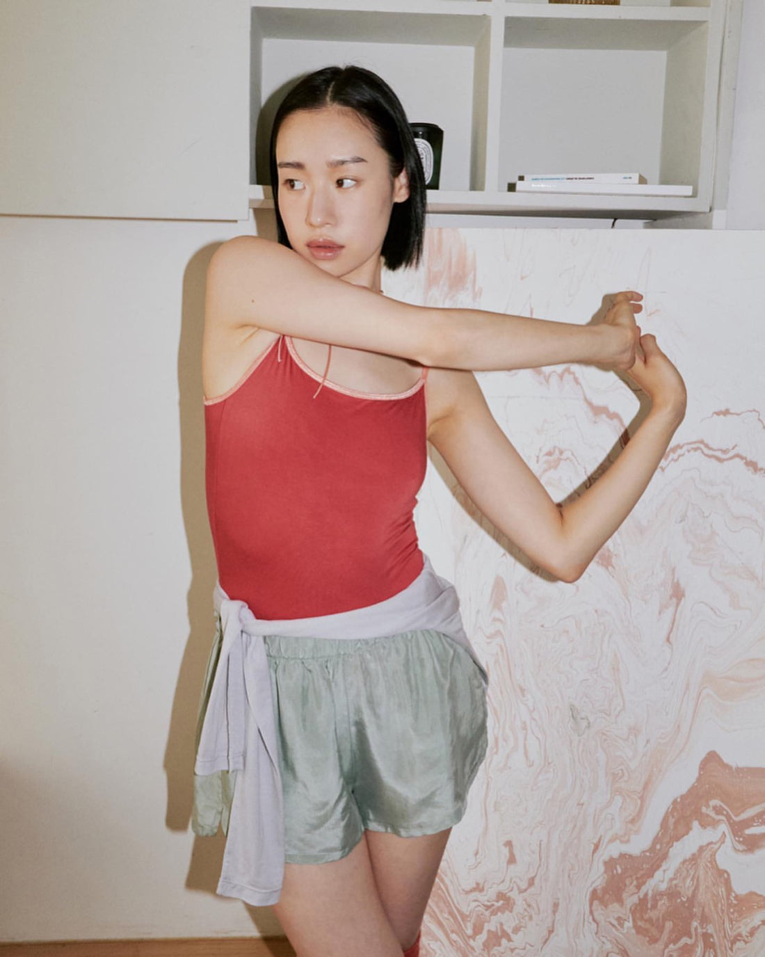 MODAL® LEOTARD | STRAWBERRY SHERBET