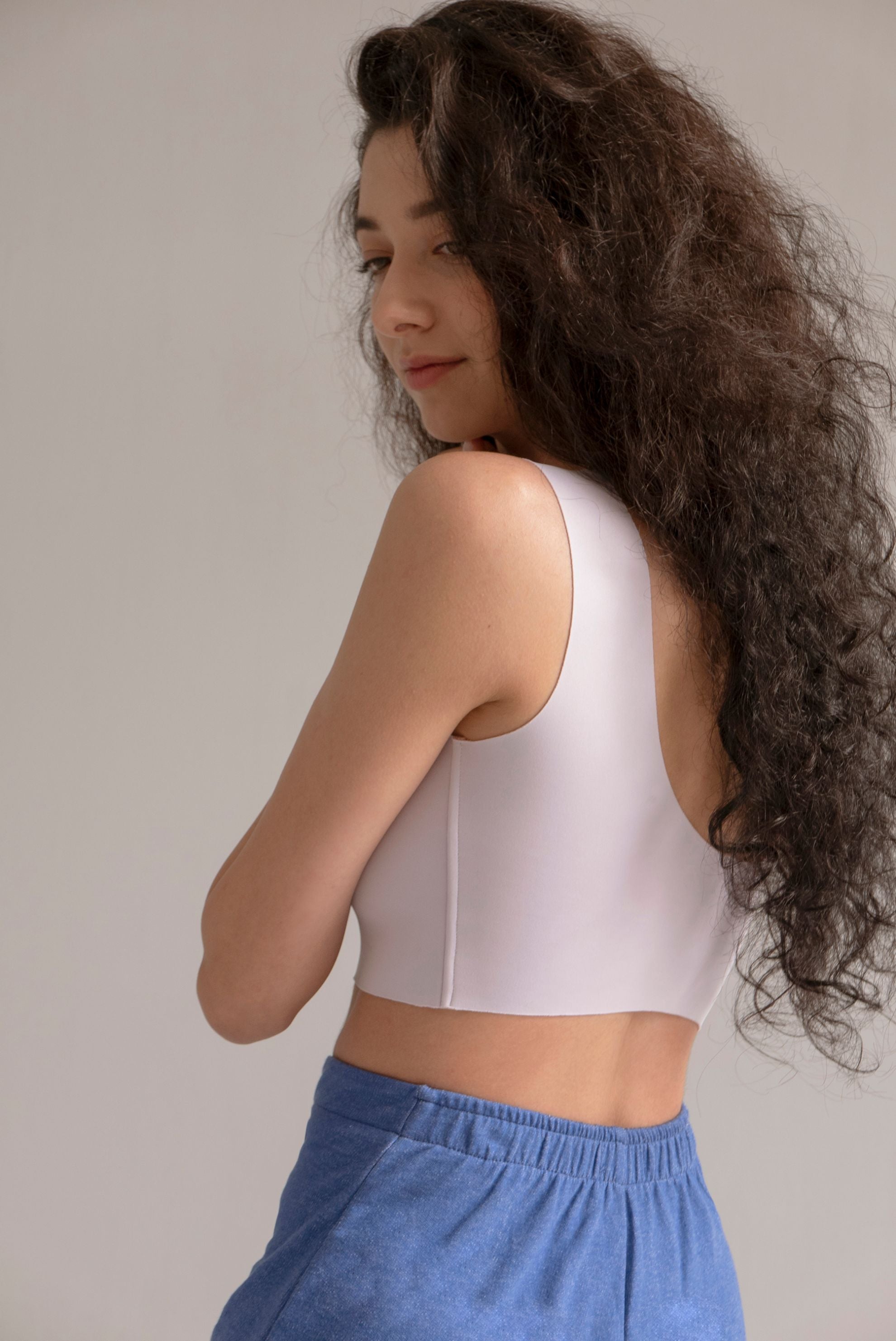 ORGANIC COTTON SHORT | BLUE MELANGE