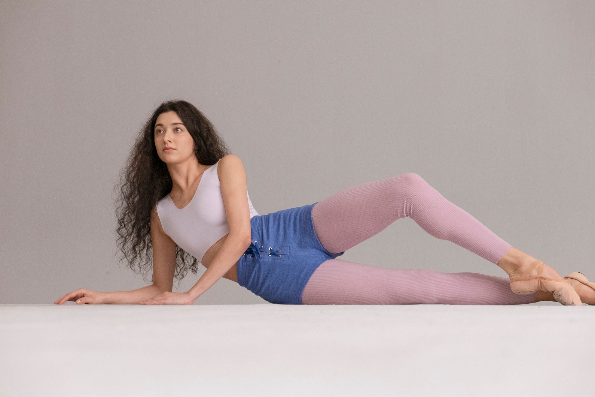 ORGANIC COTTON SHORT | BLUE MELANGE