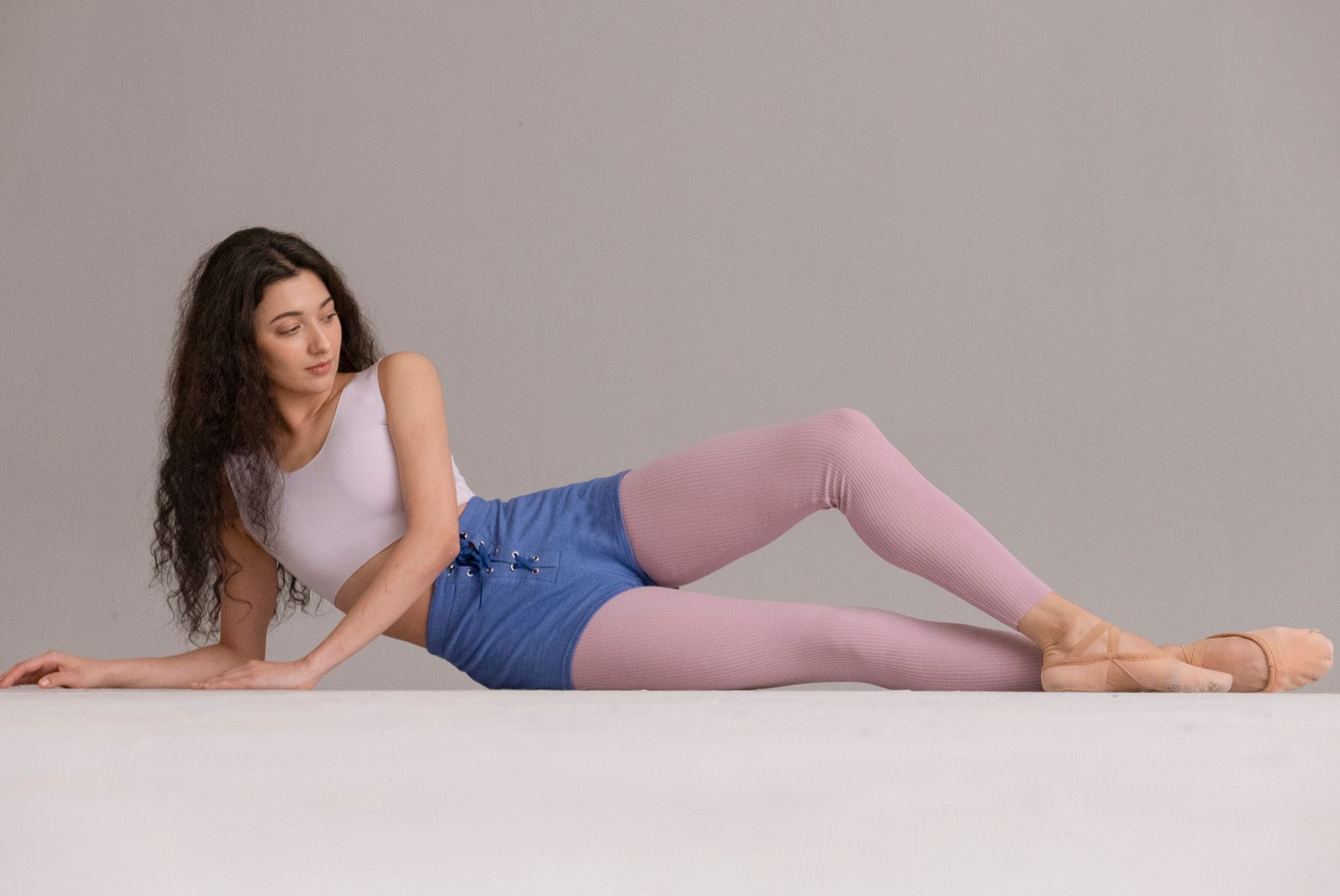 ORGANIC COTTON SHORT | BLUE MELANGE