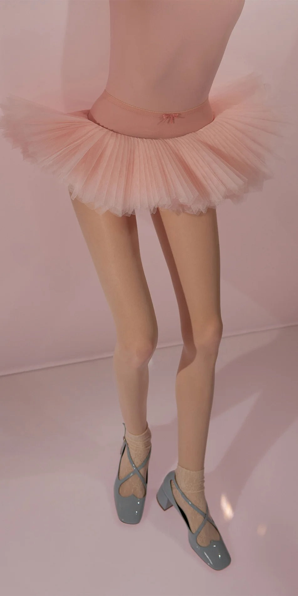 ［予約アイテム］MINI’S PANCAKE – tutu skirt – baby blush