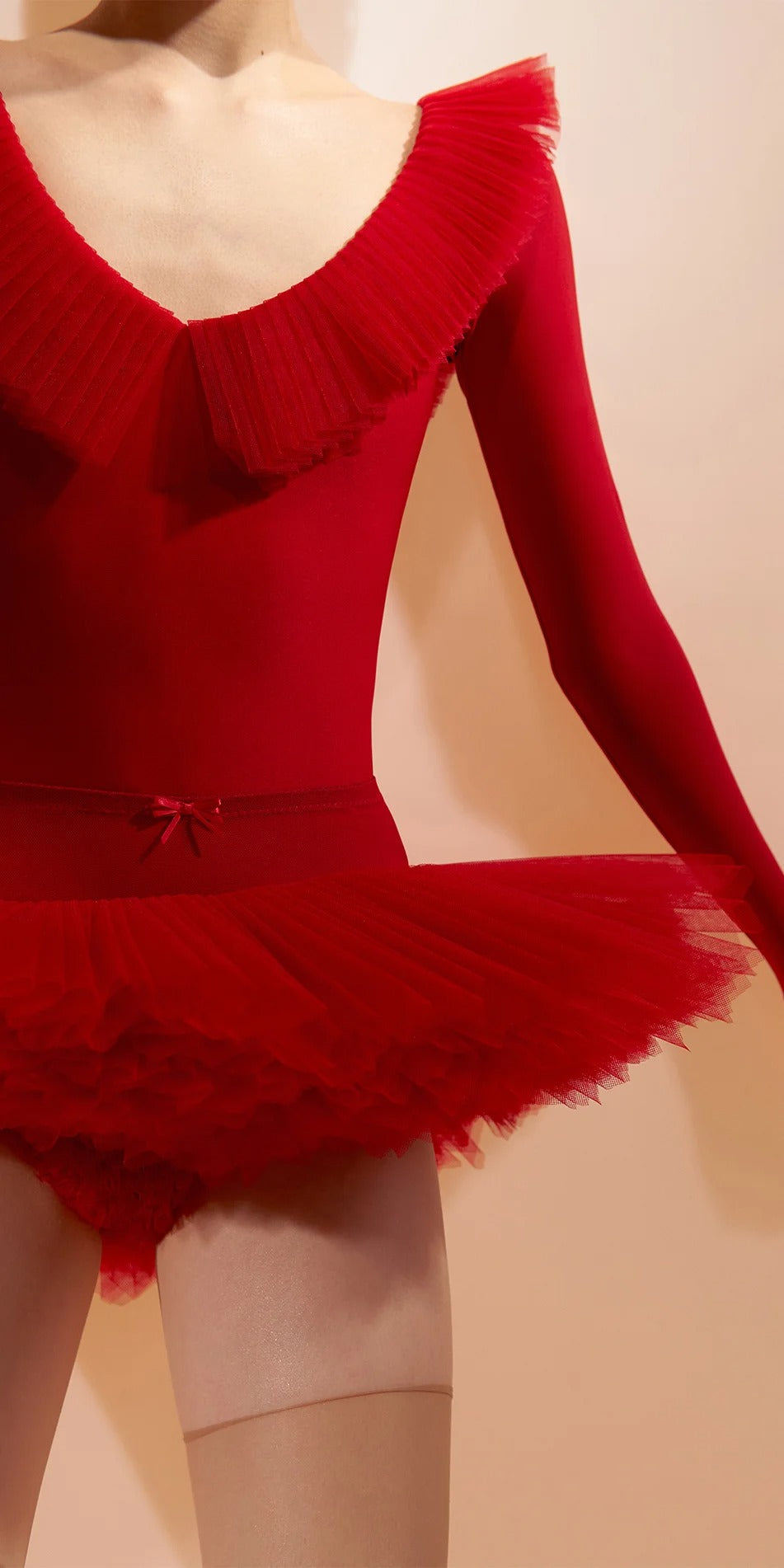 ［予約アイテム］MINI’S PANCAKE – tutu skirt – cherry red