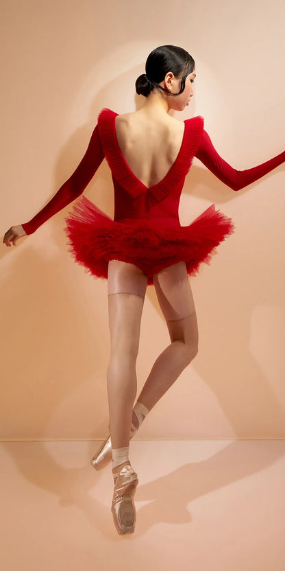 ［予約アイテム］MINI’S PANCAKE – tutu skirt – cherry red