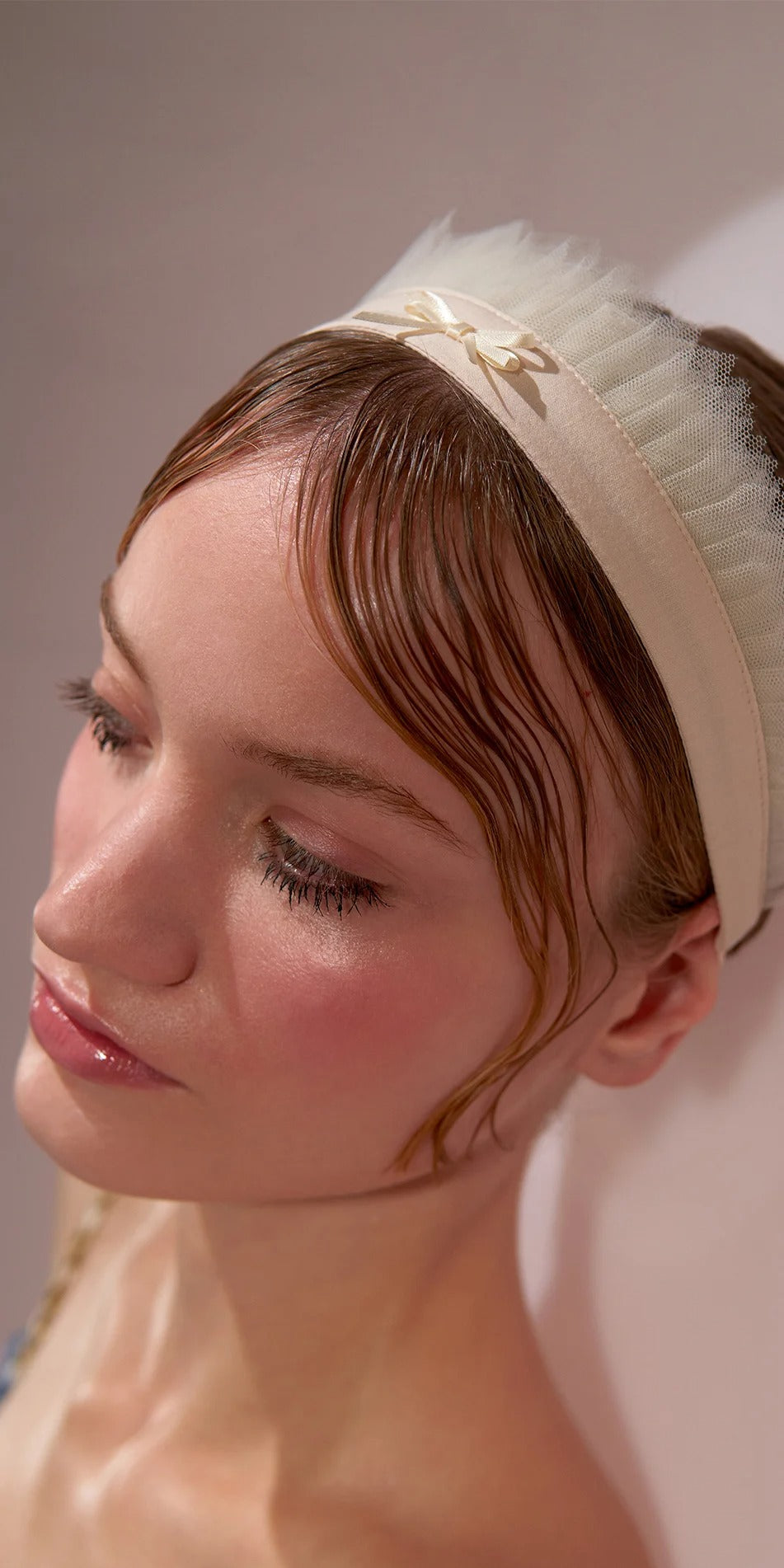 ［予約アイテム］PÂTISSIER’S – tutu headband – edelweiss