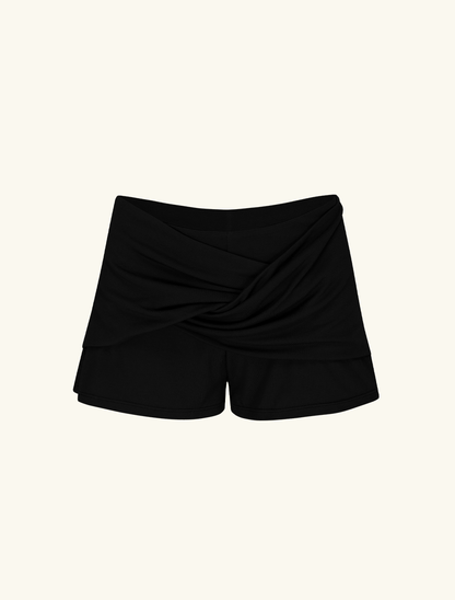 ［予約アイテム］SecondSkin SilkSoft™ Stola Shirring Drape Shorts x 3色