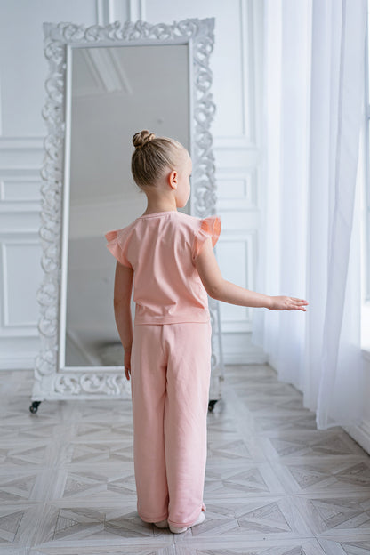 Wings T-shirt | Peach