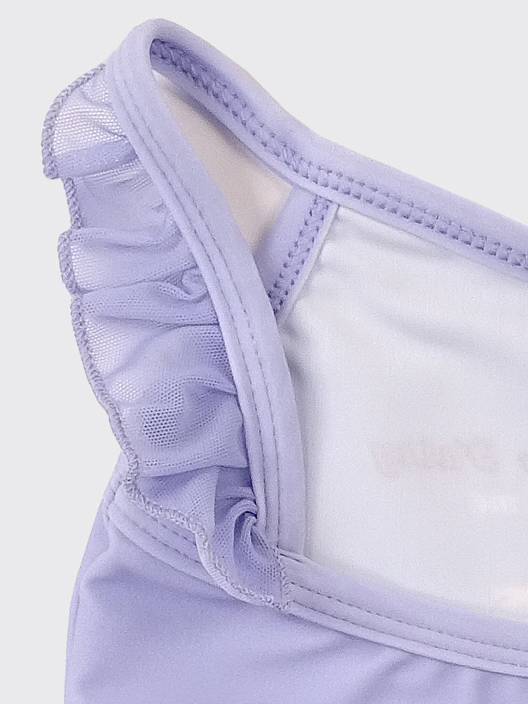 Lilac Fairy girls wings leotard