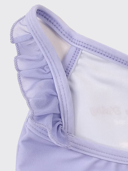 Lilac Fairy girls wings leotard