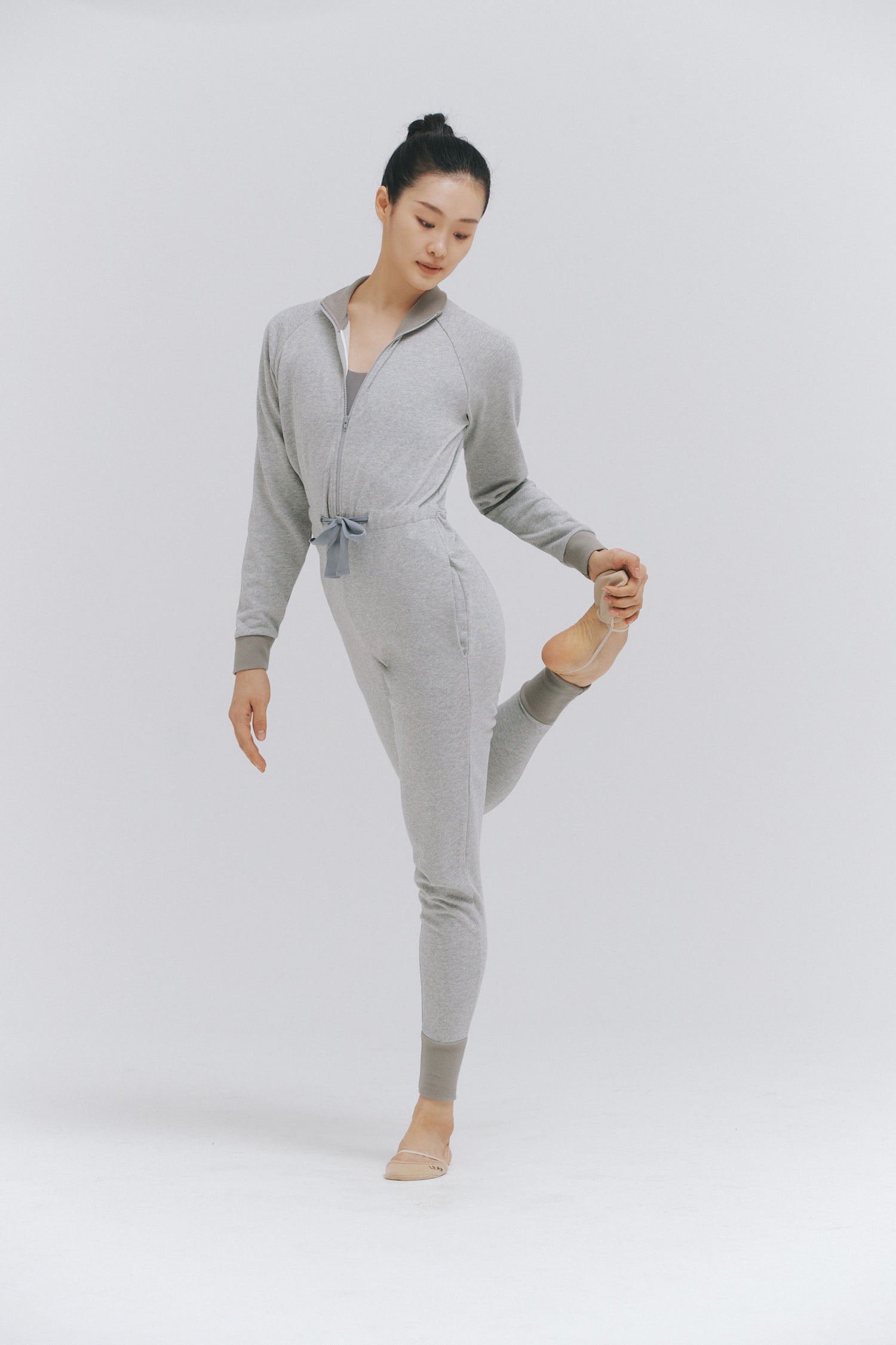 ORGANIC COTTON JUMPSUIT | GREY