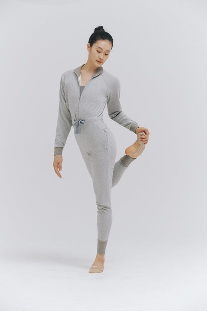 ORGANIC COTTON JUMPSUIT | GREY