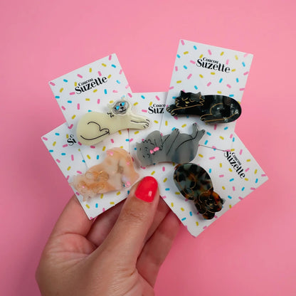 SIAMESE CAT HAIR CLIP