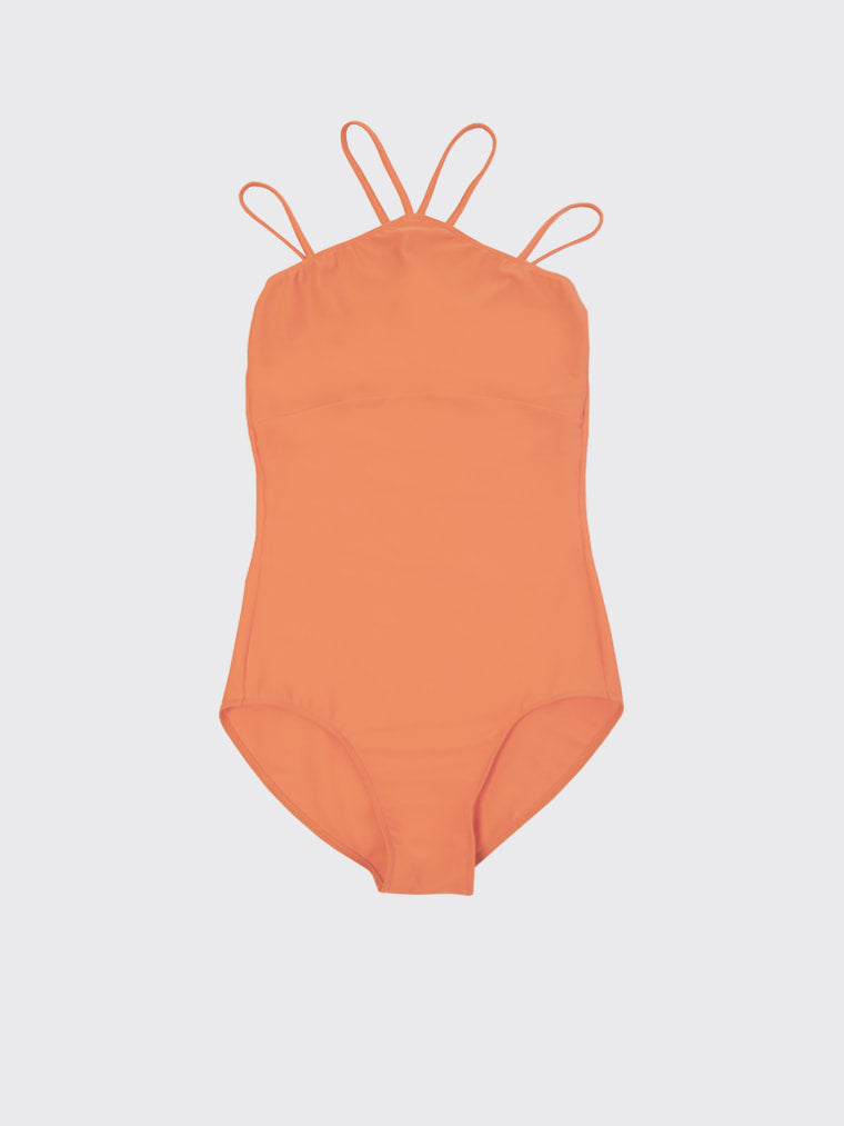 Terpsichore leotard | Pink orange