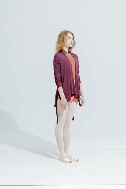 MODAL® SHORT GOWN AND PANTS SET - SHADOW