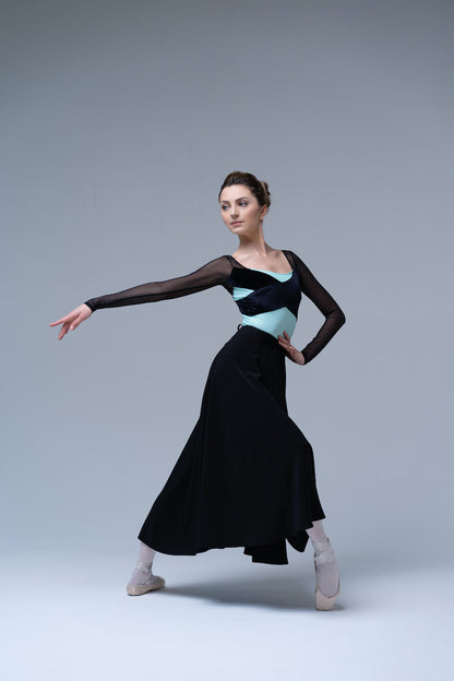 Tunique-skirt Maxi by Kristina Kretova Black