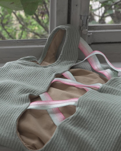 MODAL® LACED BACK LEOTARD | MINT