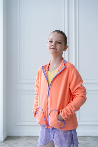 Jacket with hearts