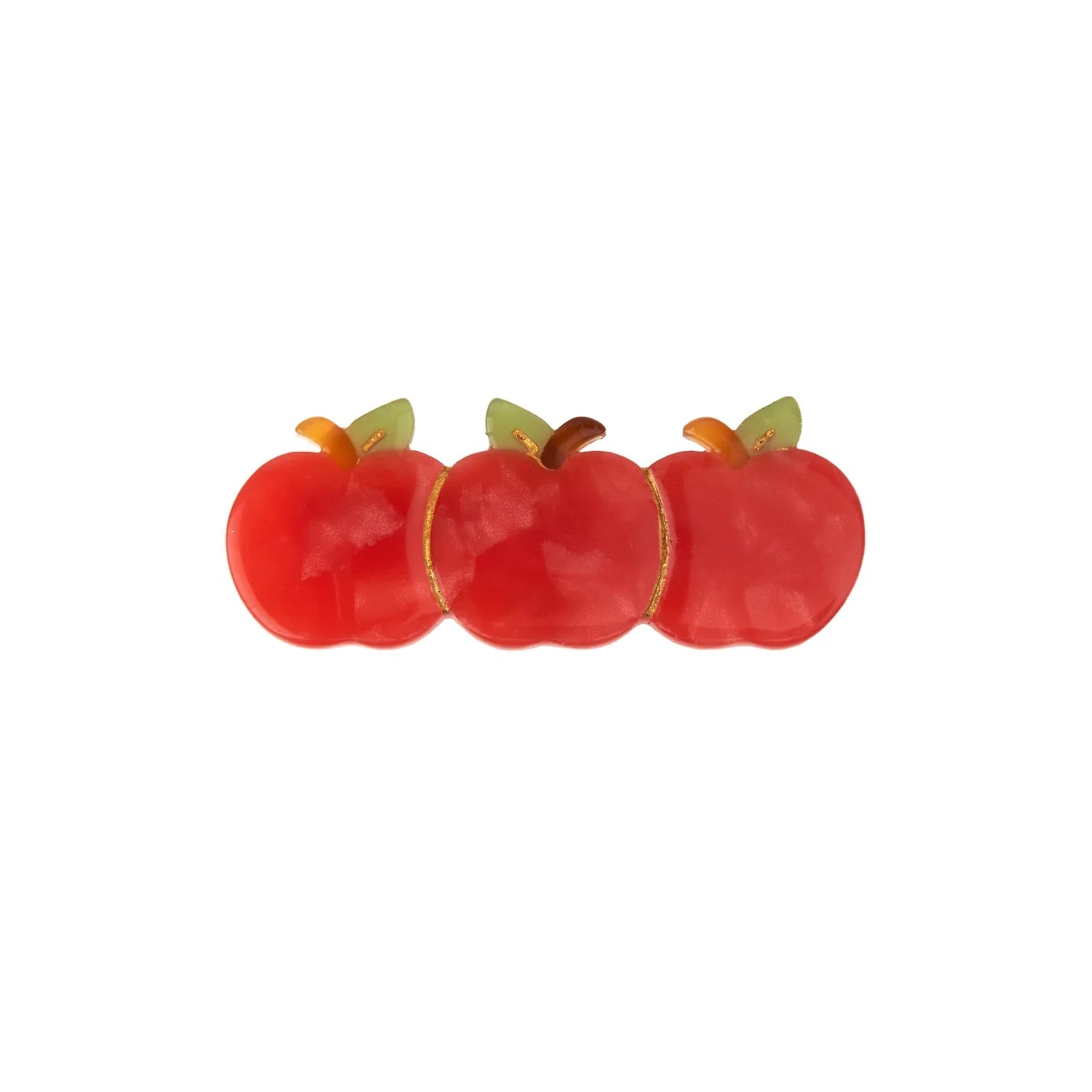 APPLE HAIR CLIP